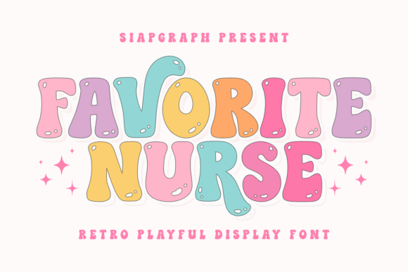Celebrate Healthcare Heroes with This Groovy 70s Inspired Font