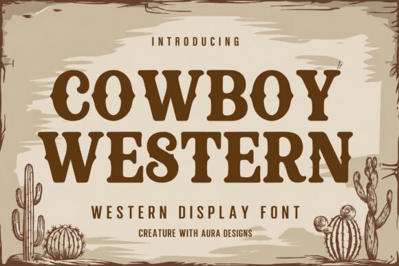 Channeling the Frontier: The Enduring Power of Cowboy Western Typography
