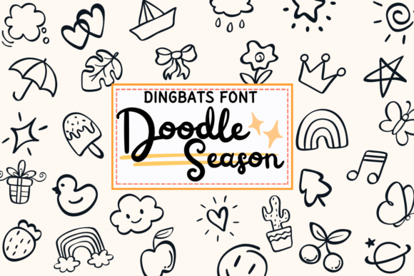 Doodle Season: The Sketchy Font for Handcrafted Charm