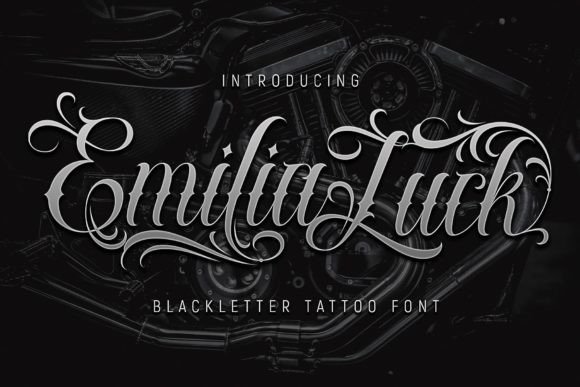 Emilia Luck: A Blackletter Font for Modern Branding