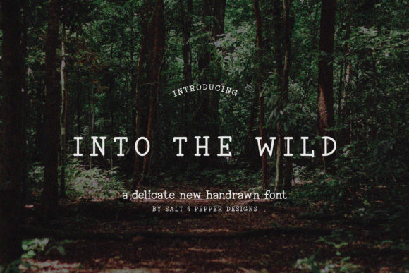 Into the Wild: A Slab Serif Font for Authentic Design