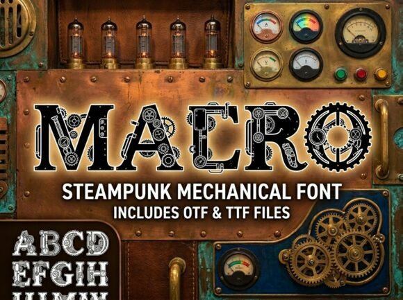 Macro: A Display Typeface for Bold, Unforgettable Branding