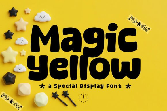 Magic Yellow: A Font That Brings Joy to Your Creative Projects