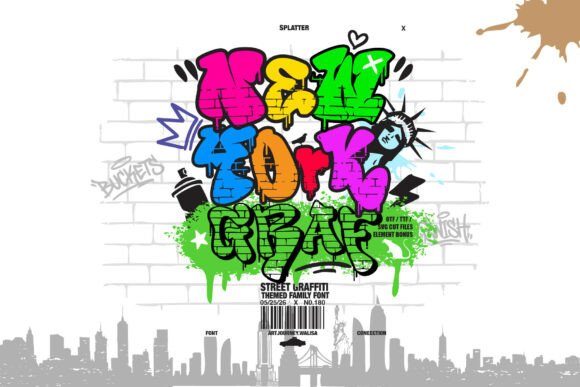New York Graf: Capturing Raw Street Energy in Your Designs