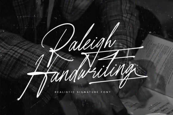 Raleigh Handwriting: A Modern Font for Authentic Brand Voice