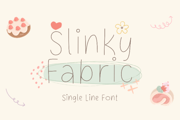 Slinky Fabric: Your New Favorite Casual Font for Every Project