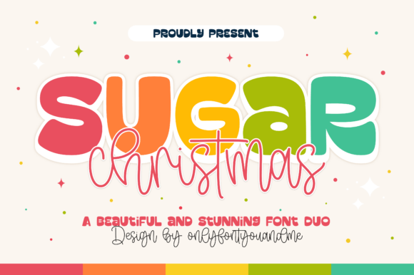 Sugar Christmas Duo: A Playful Font Pairing for Holiday Cheer